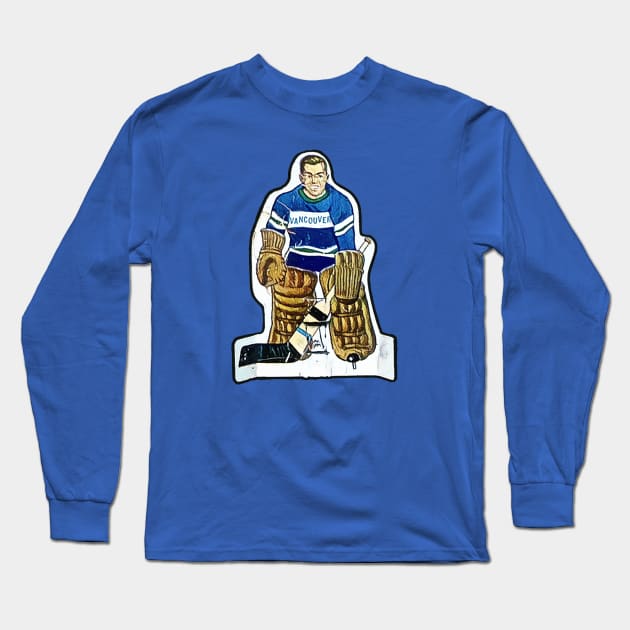 Coleco Table Hockey Players - Vancouver Canucks Long Sleeve T-Shirt by mafmove